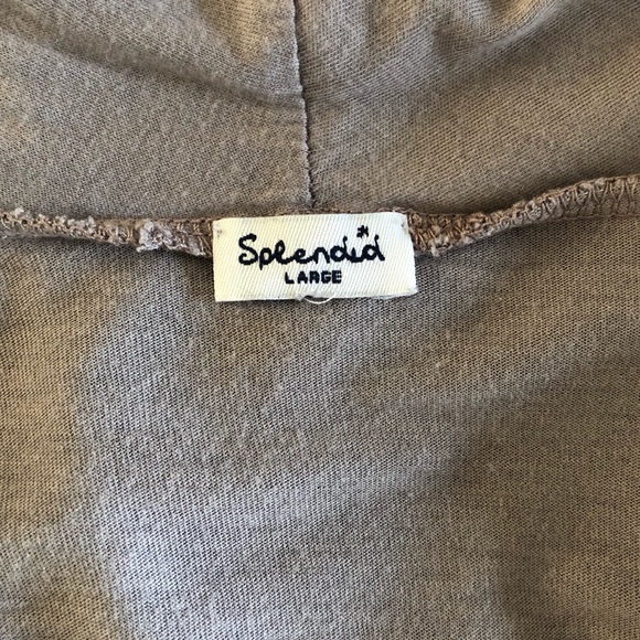 Splendid Lavender Light Waterfall Cardigan - Picture 4 of 4